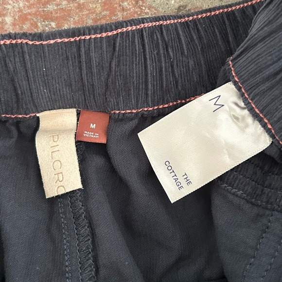 Anthropologie Pilcro Cottage Utility Lyocell Pants Drawstring‎ EUC medium - Picture 5 of 8